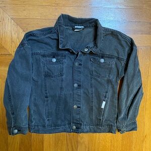Cotton On Kids Faded Black Jean Jacket